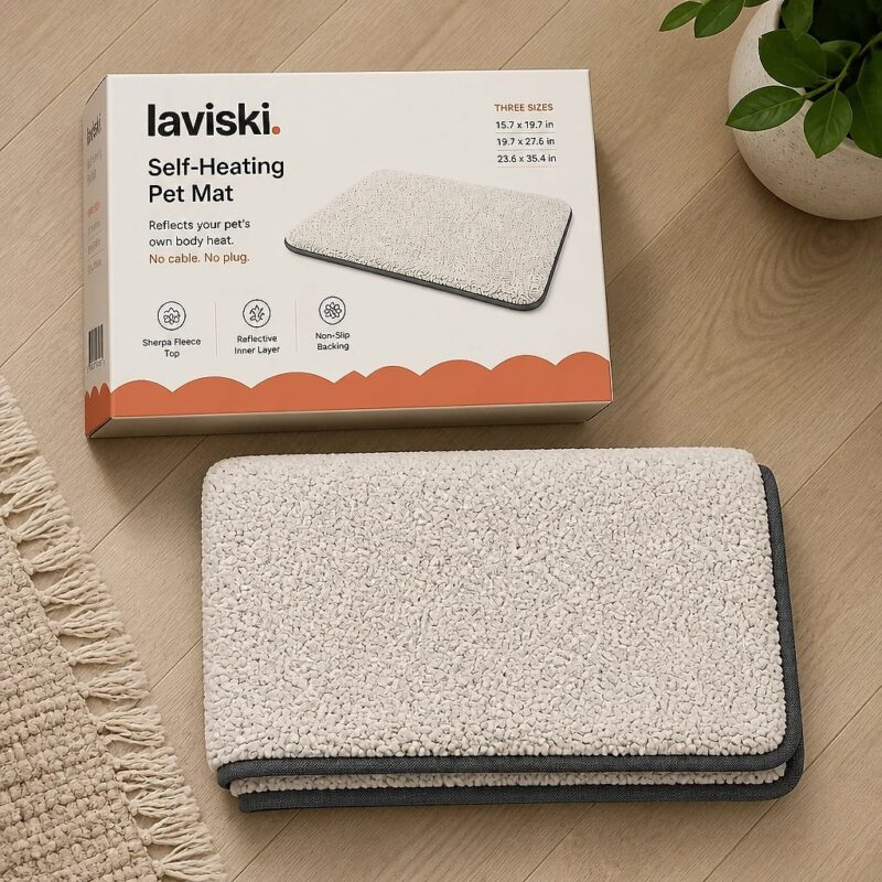 Calida Self-Heating Pet Mat, what's included