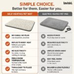 Calida Self-Heating Pet Mat, comparison