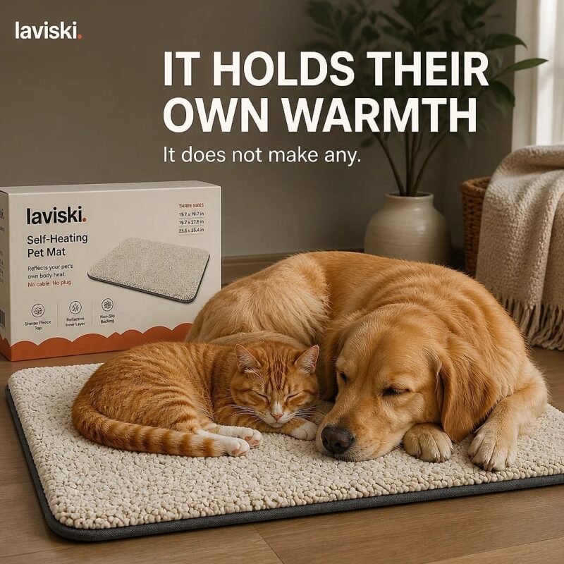Calida Self-Heating Pet Mat, closing hero