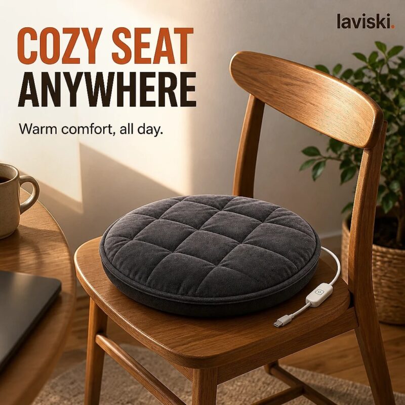 Calora USB Heated Seat Cushion, desired outcome