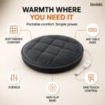 Calora USB Heated Seat Cushion, feature showcase