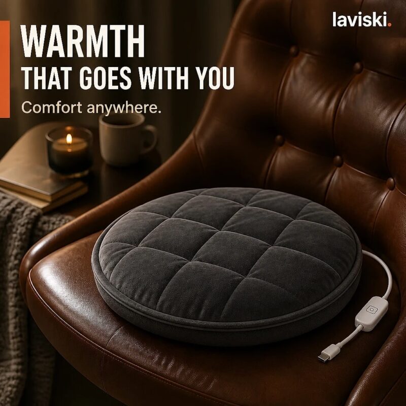 Calora USB Heated Seat Cushion, closing hero