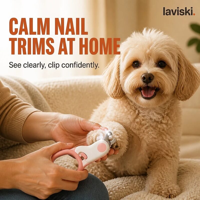 Clipsa Small Pet Nail Clipper with Lock, desired outcome