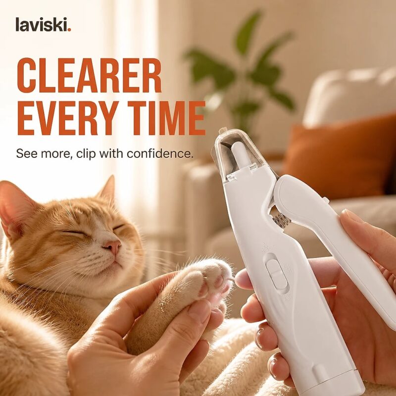 Duetto Twin-LED Nail Clipper with Guard, desired outcome