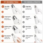 Duetto Twin-LED Nail Clipper with Guard, comparison