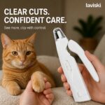 Duetto Twin-LED Nail Clipper with Guard, trust / durability