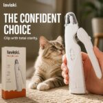 Duetto Twin-LED Nail Clipper with Guard, closing hero