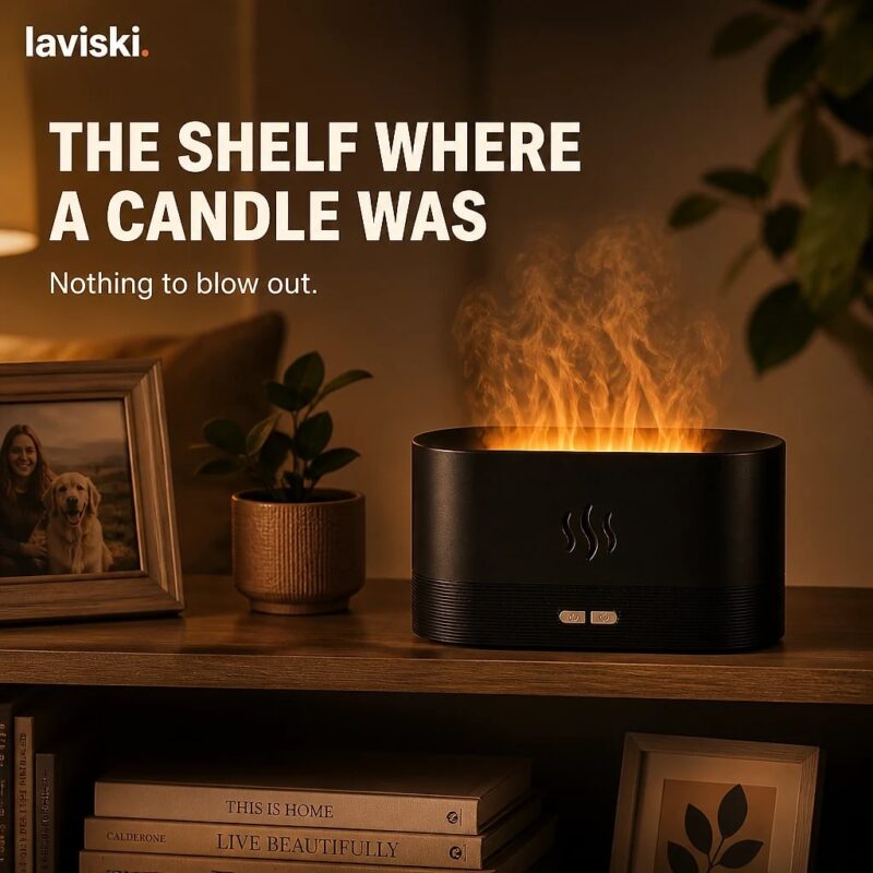 Embera Flame-Effect Aroma Diffuser, desired outcome