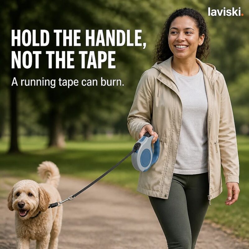 Extara Retractable Dog Lead, trust / durability