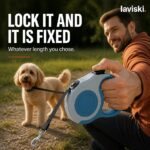 Extara Retractable Dog Lead, closing hero