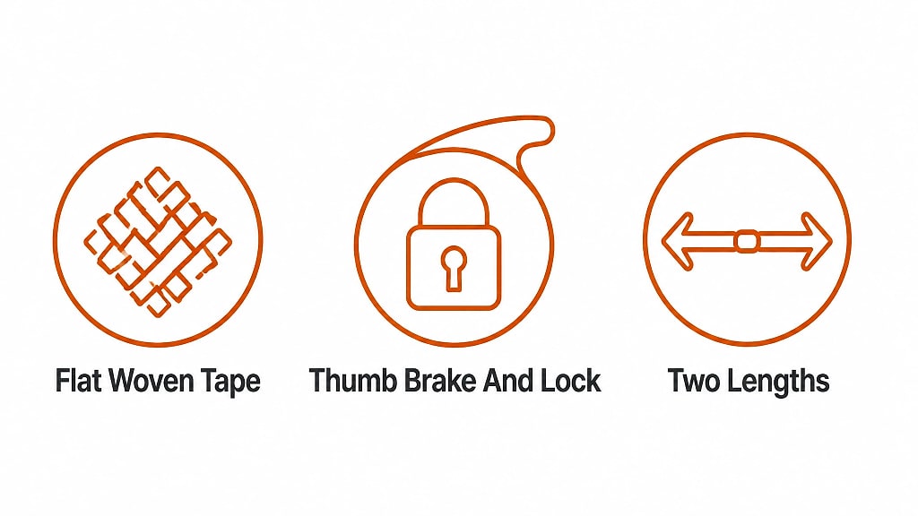 Extara Retractable Dog Lead, key features at a glance