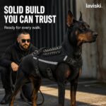 Ferrona Spiked Tactical Dog Harness, trust / durability