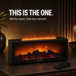 Flamma Fireplace Flame Diffuser, closing hero