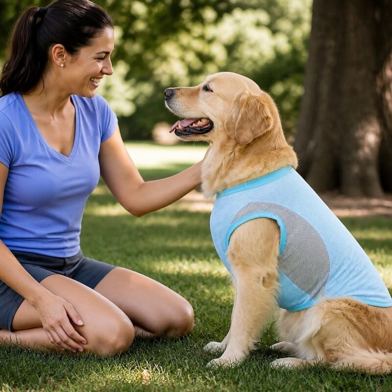 Frescia Cool-Touch Dog Summer Vest, solution / transformation