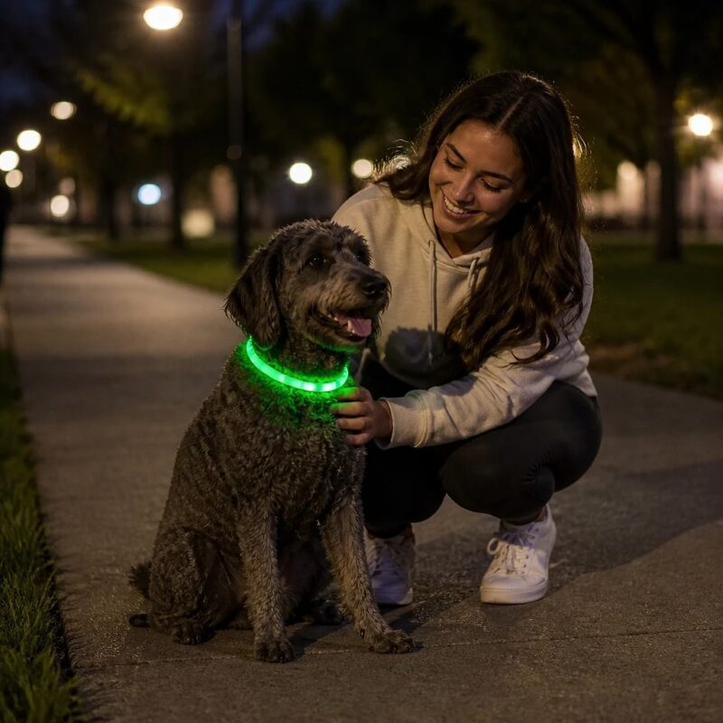 Glowra Silicone Light Tube Collar, avatar usage