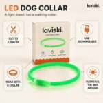 Glowra Silicone Light Tube Collar, feature showcase