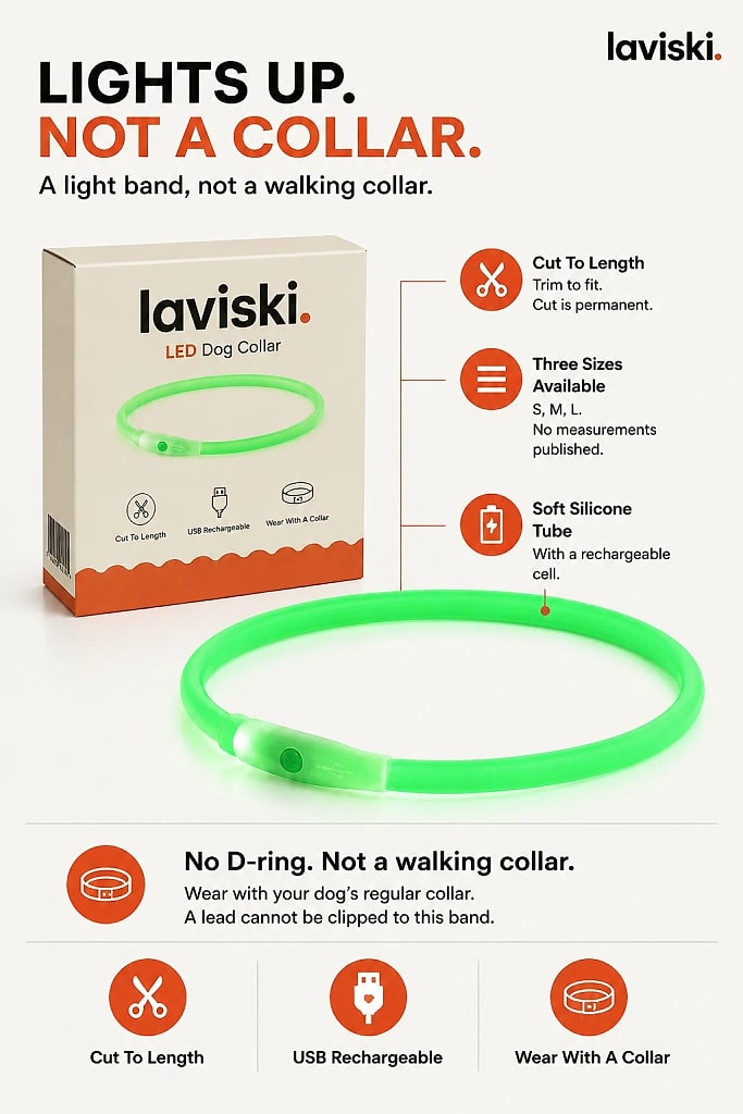 Glowra Silicone Light Tube Collar, materials and construction detail
