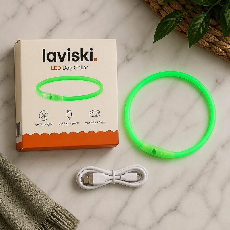 Glowra Silicone Light Tube Collar, what's included