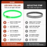 Glowra Silicone Light Tube Collar, comparison