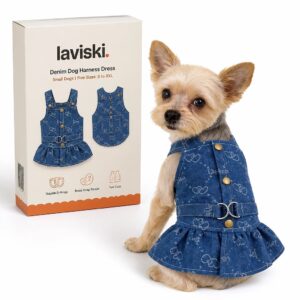 Indiga Denim Dog Harness Dress, main product hero