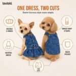 Indiga Denim Dog Harness Dress, feature showcase