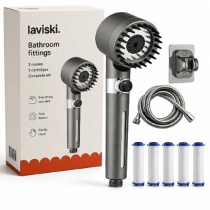 Ionara Complete Shower Set with Hose, main product hero