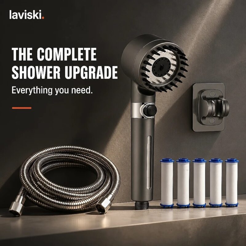 Ionara Complete Shower Set with Hose, closing hero