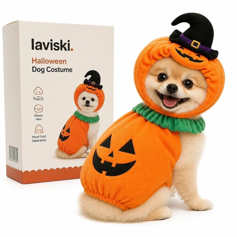 Jacoby Pumpkin Dog Costume, main product hero