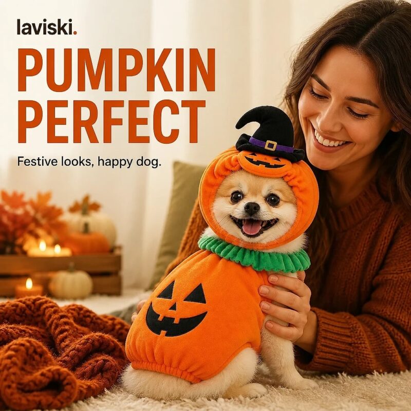 Jacoby Pumpkin Dog Costume, desired outcome