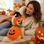 Jacoby Pumpkin Dog Costume, solution / transformation