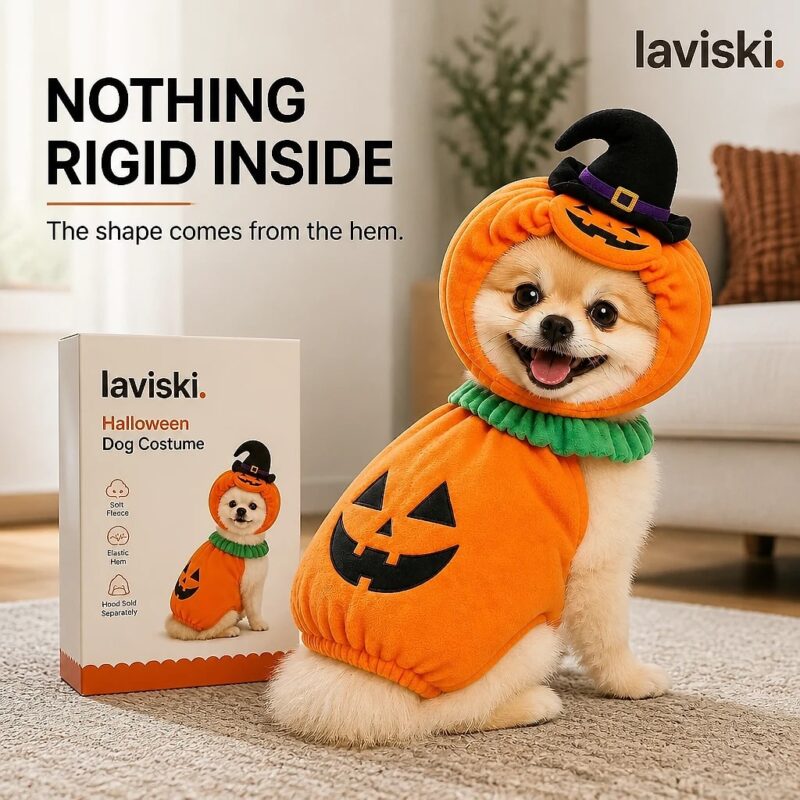 Jacoby Pumpkin Dog Costume, trust / durability
