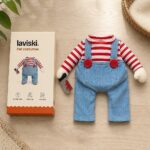 Jokera Striped Doll Pet Costume, what's included