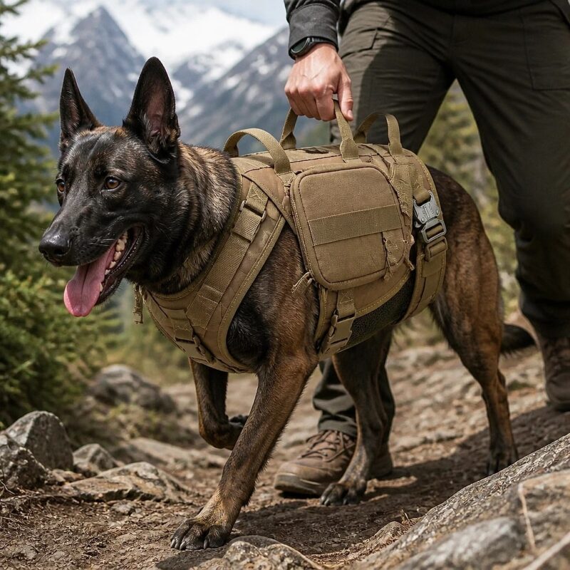 Kastra Tactical Harness with Saddle Pouches, solution / transformation
