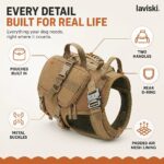 Kastra Tactical Harness with Saddle Pouches, feature showcase