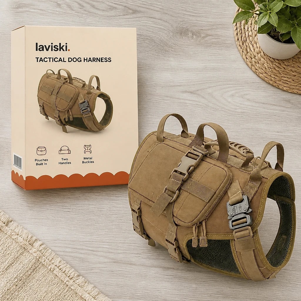 Kastra Tactical Harness with Saddle Pouches, what is included in the box