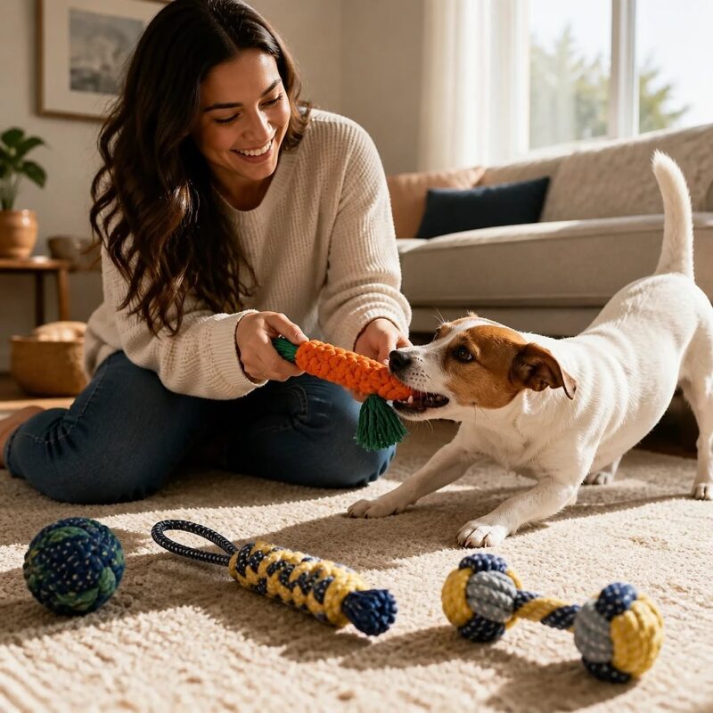 Kordia Cotton Rope Dog Chew Toy, avatar usage