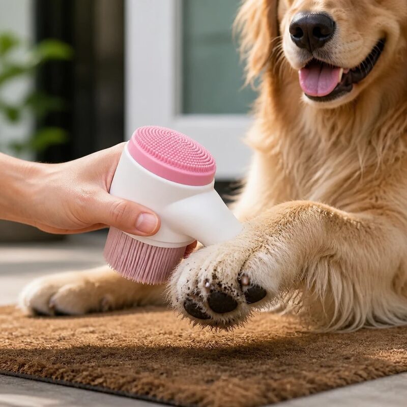 Lavana Dual-Sided Paw Cleaning Brush, avatar usage
