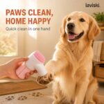 Lavana Dual-Sided Paw Cleaning Brush, desired outcome