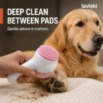 Lavana Dual-Sided Paw Cleaning Brush, trust / durability