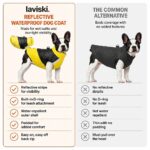 Lumira Reflective Waterproof Dog Coat, comparison