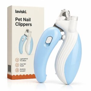 Luxia LED Pet Nail Clippers, main product hero