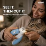 Luxia LED Pet Nail Clippers, closing hero