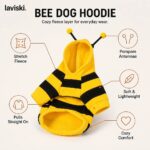 Melira Bee Dog Hoodie, feature showcase