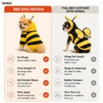 Melira Bee Dog Hoodie, comparison