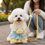 Mirella Denim Harness Dress with Leash, solution / transformation