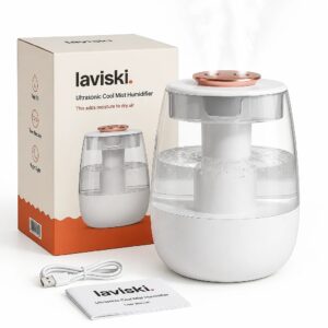 Mistara Ultrasonic Room Humidifier, main product hero