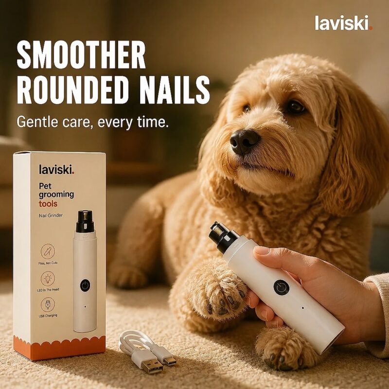 Molara Electric Pet Nail Grinder, desired outcome