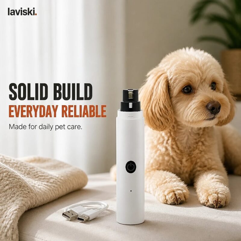 Molara Electric Pet Nail Grinder, trust / durability