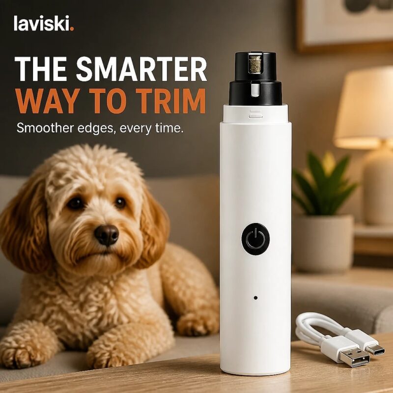 Molara Electric Pet Nail Grinder, closing hero