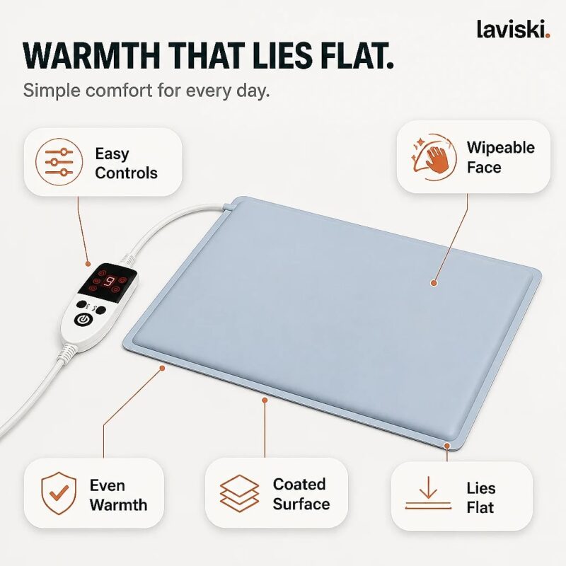 Nesta Large Heated Pet Mat, feature showcase
